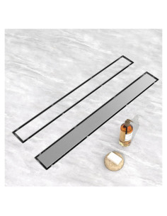 Desagüe Lineal YEFU 24" Acero Inoxidable 304 Antibloqueo