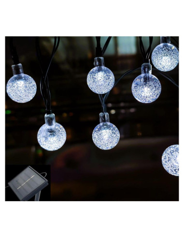 Luces de Cadena Solares SPLOcolor 6m 30 LEDs Impermeables