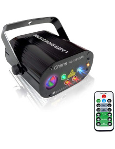 Luces de Fiesta LED Chims WL128RGRB RGB 128 Patrones Portátil 2