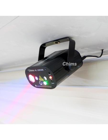 Luces de Fiesta LED Chims WL128RGRB RGB 128 Patrones Portátil