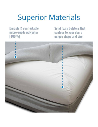 Cama Ortopédica para Perros PetFusion XL 111.8x86.4cm Espuma Memoria