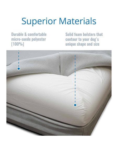 Cama Ortopédica para Perros PetFusion XL 111.8x86.4cm Espuma Memoria