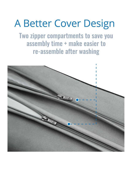 Cama Ortopédica para Perros PetFusion XL 111.8x86.4cm Espuma Memoria