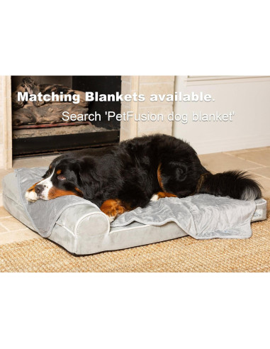 Cama Ortopédica para Perros PetFusion XL 111.8x86.4cm Espuma Memoria