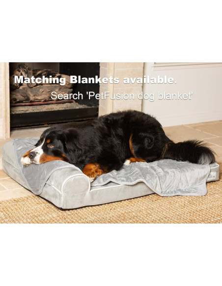 Cama Ortopédica para Perros PetFusion XL 111.8x86.4cm Espuma Memoria