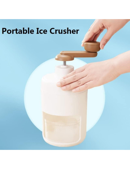 Máquina de Hielo Raspado Shoxil Manual con Moldes de Hielo