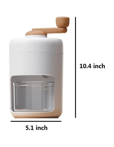 Máquina de Hielo Raspado Shoxil Manual con Moldes de Hielo
