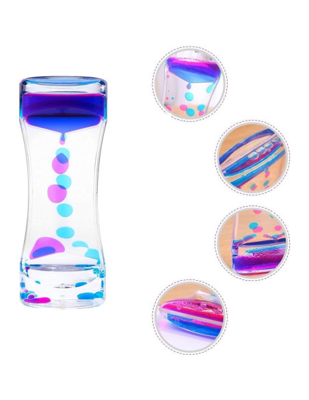 Tubo de Burbuja Líquida Sensorial Star Magic 5.08x14.61 cm