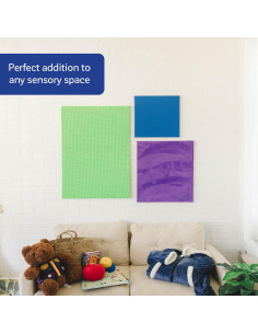 Paneles de Pared Texturizados Diversión y Función - Púrpura Suave 2