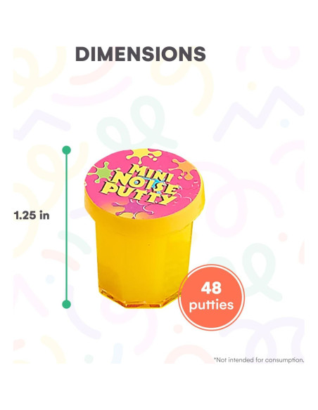 Conjunto de 48 Slime Kicko Multicolores - Juguete Táctil Sensorial