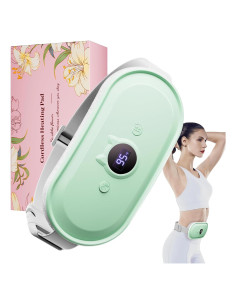 Almohadilla Calefactora Portátil Yeklike Verde 7 Niveles Calor