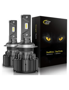 Bombillas H7 Cougar Motor K16 6000K - Paquete de 2