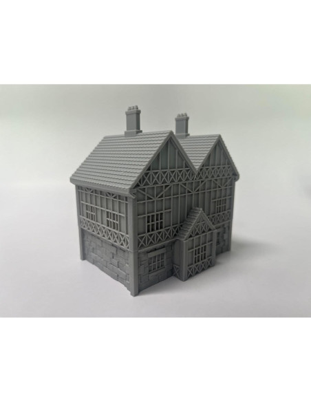 Miniatura de Edificios Medievales Hautico para Juegos RPG 18mm