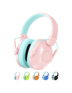Auriculares Canceladores de Ruido Kalence para Niños Rosa - SNR 26dB