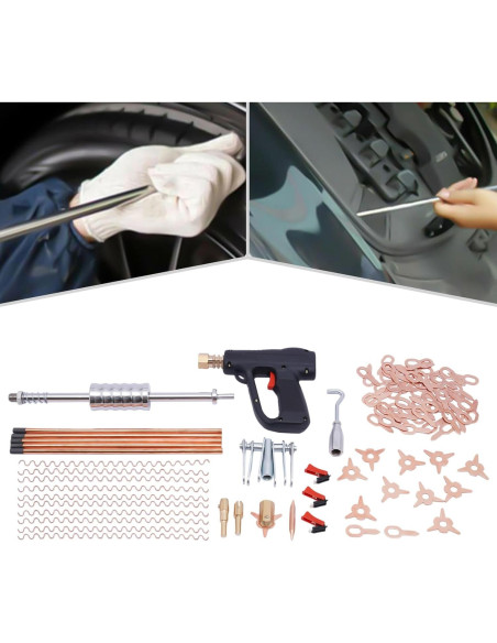 Kit de Reparación de Abolladuras TFCFL 86PCS con Soldador