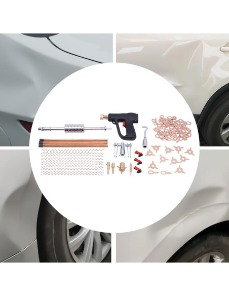 Kit de Reparación de Abolladuras TFCFL 86PCS con Soldador