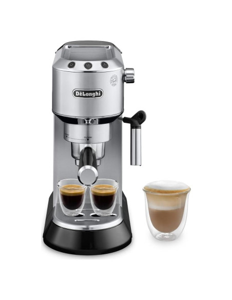 Cafetera Espresso De'Longhi Dedica EC680M con Espumador 15 Bar