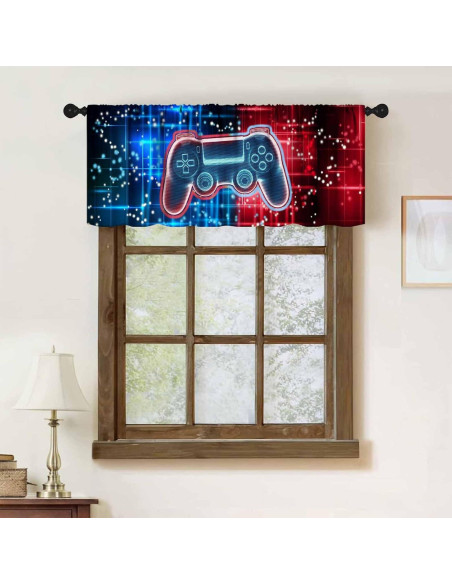 Cortina Valance Lnepty para Niños 137x46 cm Juego-3
