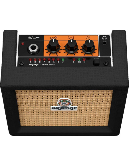 Amplificador Combo de Guitarra Orange Amps Crush Mini 3W Negro