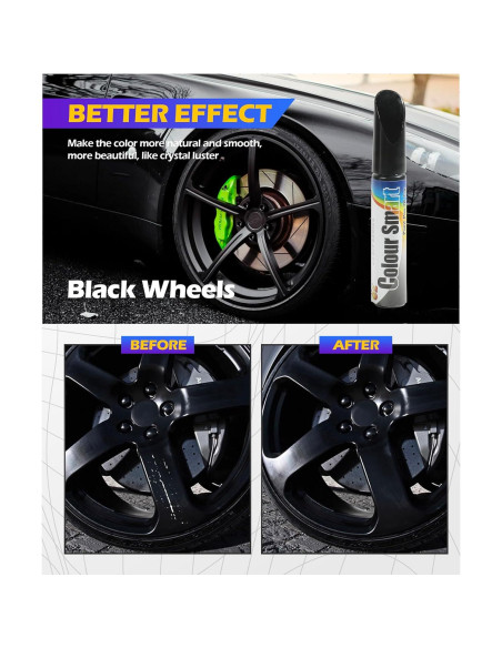 Bolígrafo de Pintura de Retoque SCUARI 28.35ml Negro