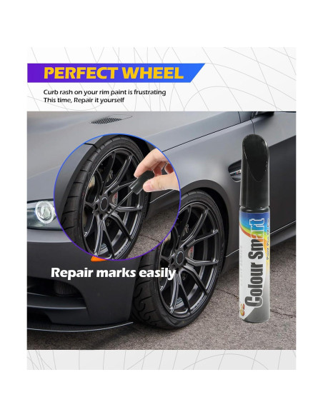 Bolígrafo de Pintura de Retoque SCUARI 28.35ml Negro