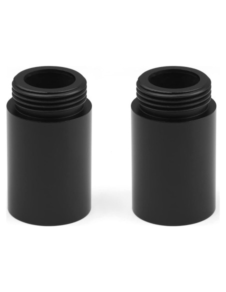 Tubo de Extensión 5 cm Gotonovo para Grifo de Baño Negro Mate Tubo de Extensión 5 cm Gotonovo para Grifo de Baño Negro Mate