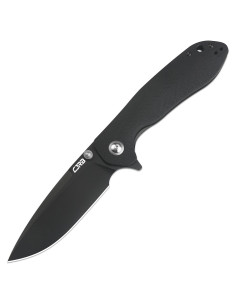 Cuchillo Plegable CJRB Scoria Acero AR-RPM9 Mango G10 Negro