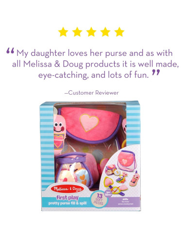 Juego de Rellenar y Derramar Melissa & Doug Bolsa Suave 0.48 kg