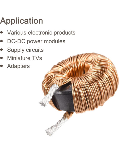 Bobina Toroidal Inductancia 47uH 100A MECCANIXITY para Circuito