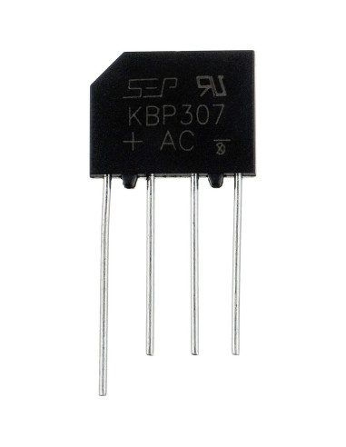 Rectificador de Puente de Diodo BOJACK KBP307 3A 700V (Paquete de 20)