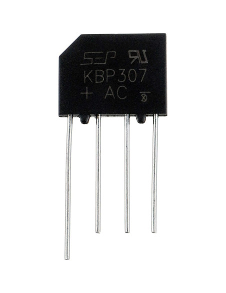 Rectificador de Puente de Diodo BOJACK KBP307 3A 700V (Paquete de 20)
