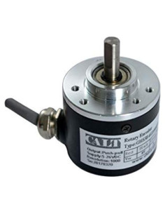 Encoder de Eje 6mm CALT 2000 PPR Pushpull HTL DC5-26V