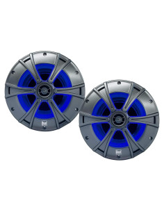 Altavoces Marinos Dual Electronics DMS8027 8" 2 Vías LED Azul