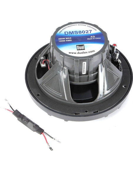 Altavoces Marinos Dual Electronics DMS8027 8" 2 Vías LED Azul