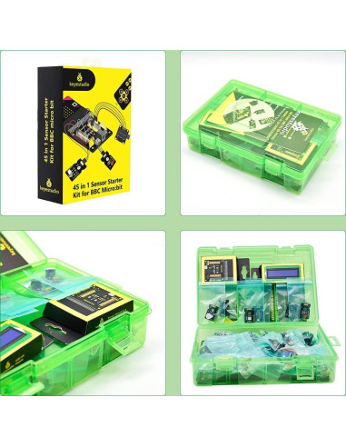 Kit de Inicio 45 Sensores Keyestudio para Micro:bit V2.2