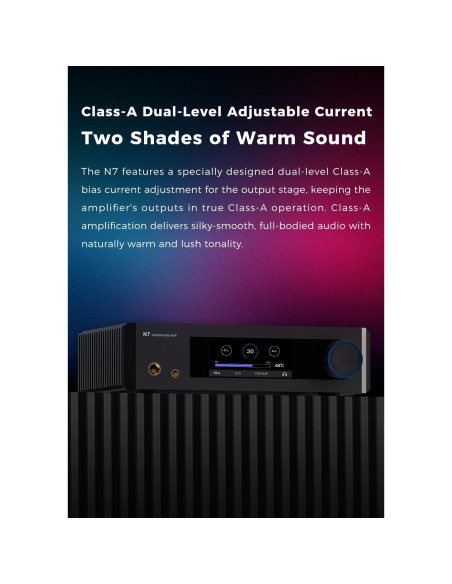 Amplificador de Auriculares Aune N7 Clase A Discreto 1.93kg