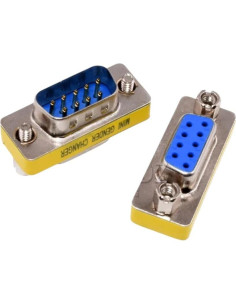 Adaptador de cambio de género DB9 macho a hembra VUOGYWINRI 2