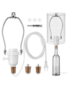 Kit de Lámpara de Botella DIY QCWORLDWIDE - Completo con Cableado