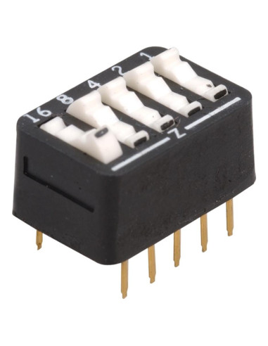 Interruptor DIP Arndt 206-517 5-Posiciones Paquete de 20