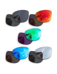 5 Pares de Lentes Polarizados Betterun para Ray-Ban Meta Wayfarer 53mm