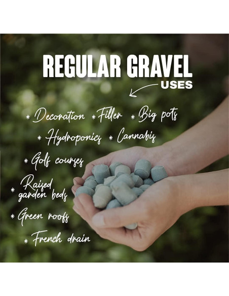 Grava Ecológica Arqlite 2 Galones para Drenaje y Jardinería