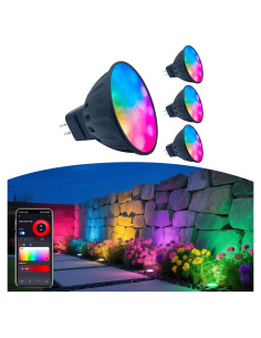 Bombillas LED MR16 Dimmable Smart WiFi Makergroup 12V RGB