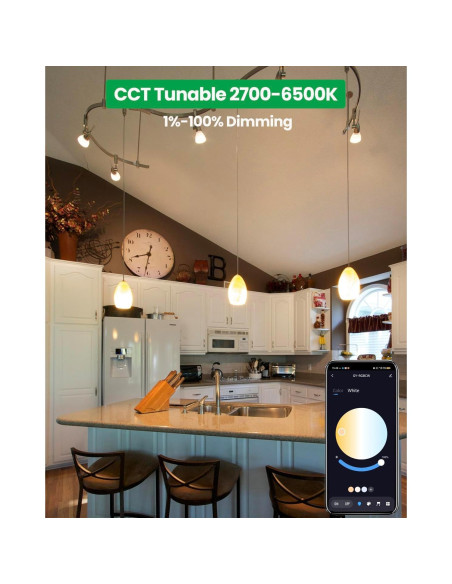 Bombillas LED MR16 Dimmable Smart WiFi Makergroup 12V RGB