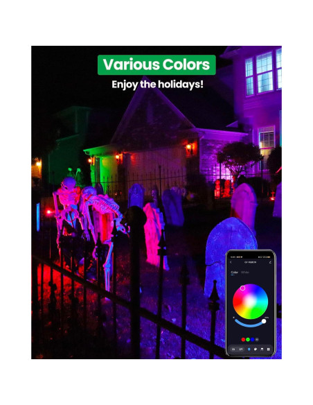 Bombillas LED MR16 Dimmable Smart WiFi Makergroup 12V RGB