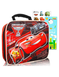 Caja de Almuerzo Aislada Disney Cars 23x20x8 cm para Niños