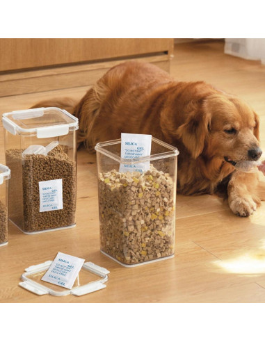 100 Paquetes de Gel de Silica Alimenticio Weriirew - Absorbente de Humedad