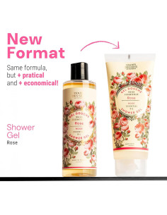 Gel de Ducha Natural Panier des Sens 250 ml Rosa 2