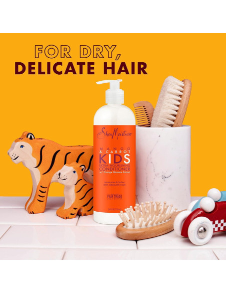 Acondicionador SheaMoisture Mango y Zanahoria 710 ml Sin Sulfatos