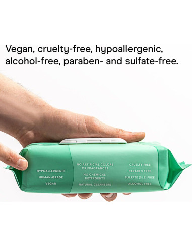 Toallitas Naturales para Perros Wild One Eucalipto 70 Unidades