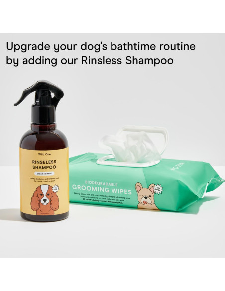 Toallitas Naturales para Perros Wild One Eucalipto 70 Unidades